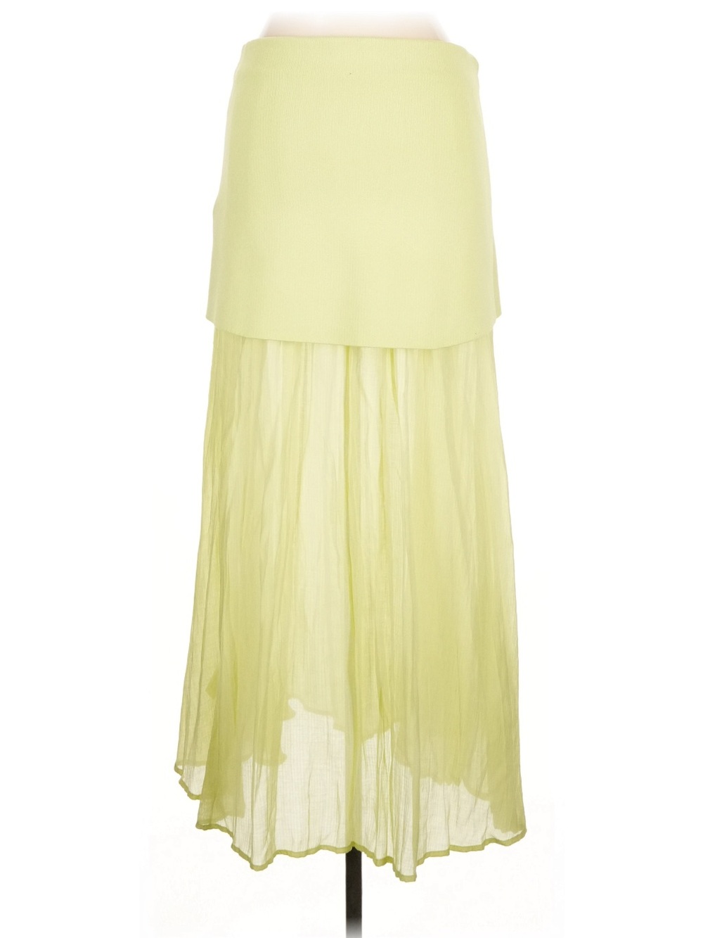 Zara Lime Green Skirt